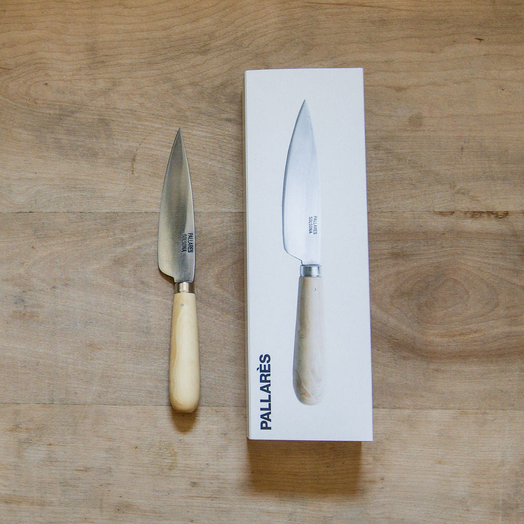 Pallares Solsona Boxwood Carbon Steel Knife 11cm | Pallarès Solsona | Miss Arthur | Home Goods | Tasmania