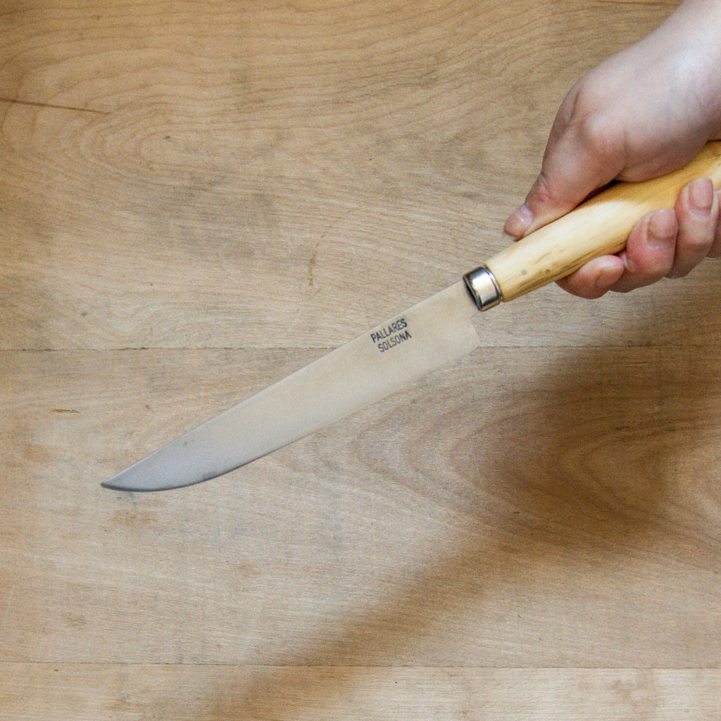 Pallares Solsona Boxwood Carbon Steel Knife 15cm | Pallarès Solsona | Miss Arthur | Home Goods | Tasmania