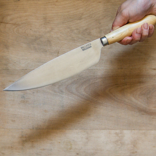 Pallares Solsona Boxwood Carbon Steel Knife 22cm | Pallarès Solsona | Miss Arthur | Home Goods | Tasmania