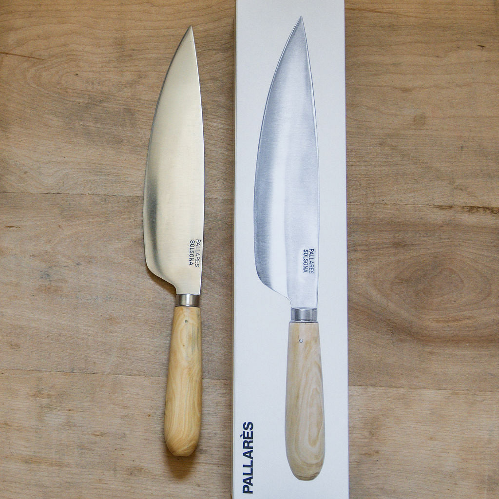 Pallares Solsona Boxwood Carbon Steel Knife 22cm | Pallarès Solsona | Miss Arthur | Home Goods | Tasmania