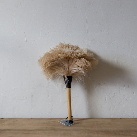 35cm Ostrich Feather Duster Cream | Heaven in Earth | Miss Arthur | Home Goods | Tasmania