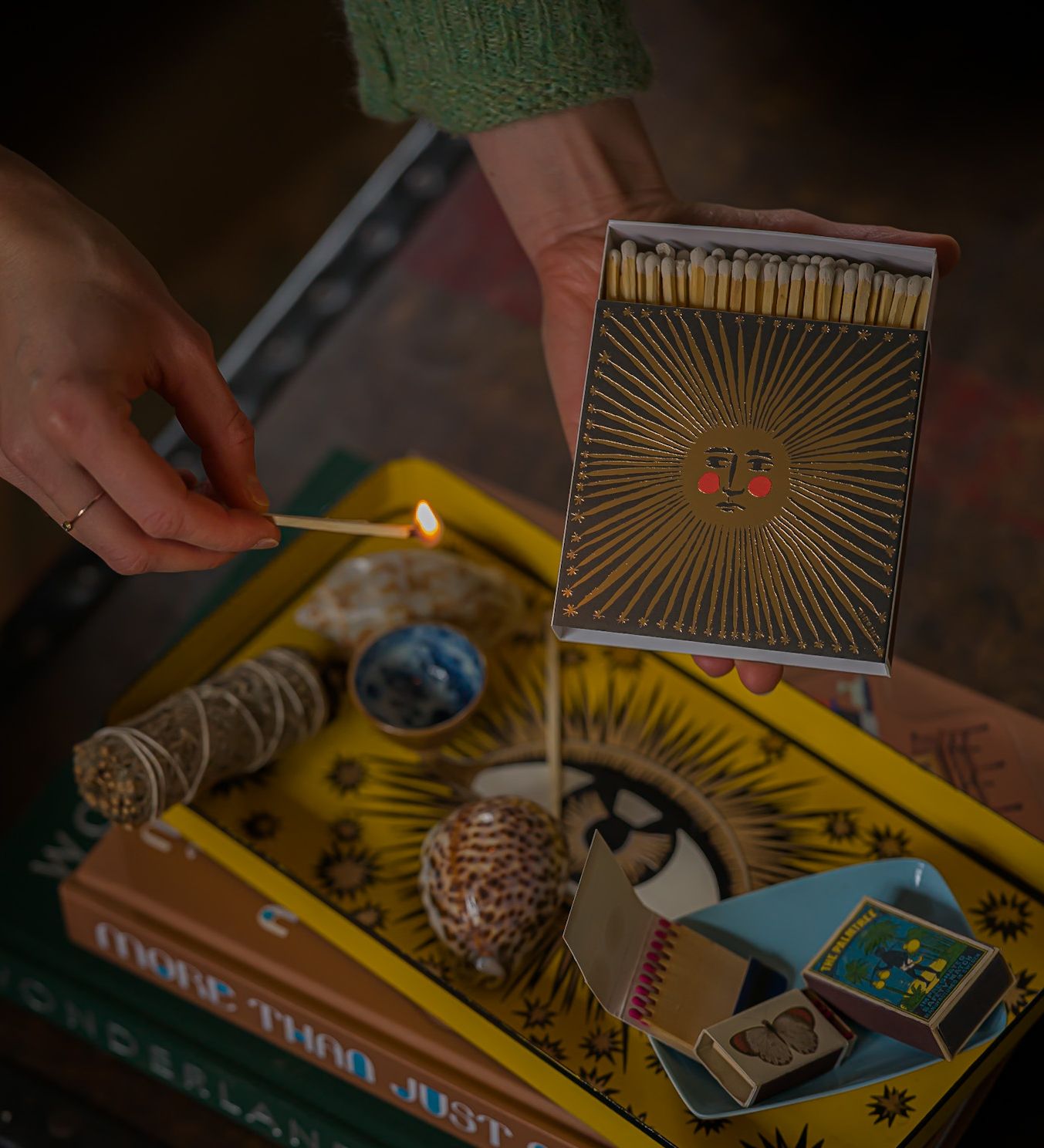Archivist Luxury Matches Sun Ray | Archivist | Miss Arthur | Home Goods | Tasmania
