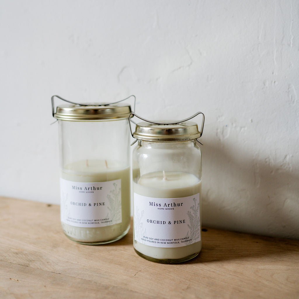Orchid & Pine N° 20 Candle | Miss Arthur | Miss Arthur | Home Goods | Tasmania