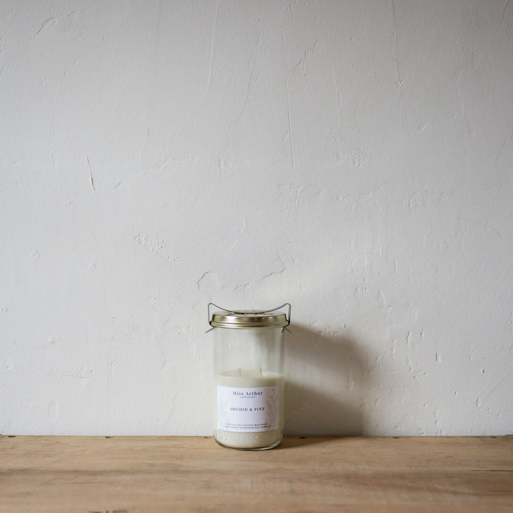 Orchid & Pine N° 31 Candle | Miss Arthur | Miss Arthur | Home Goods | Tasmania