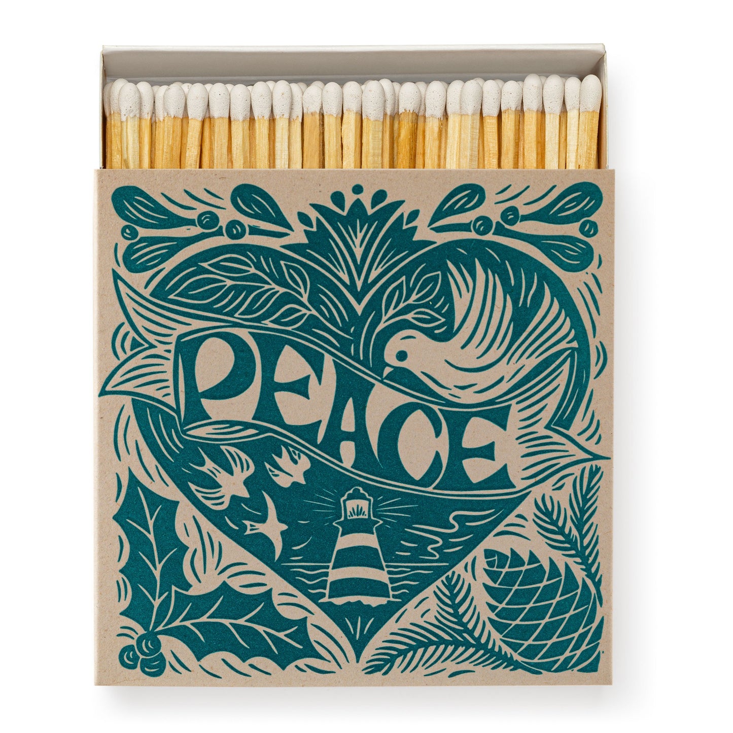Archivist Luxury Matches Christmas Peace | Archivist | Miss Arthur | Home Goods | Tasmania
