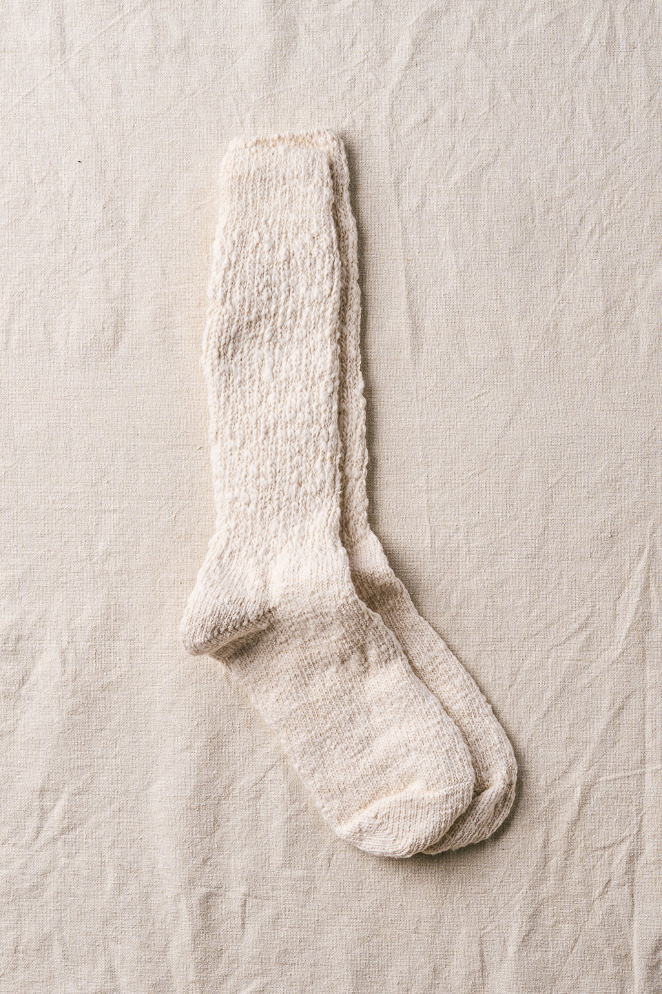 Yahae Garabou Organic Cotton Slipper Socks Natural Small | Yahae | Miss Arthur | Home Goods | Tasmania