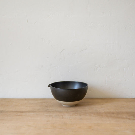 Horizon Tea Bowl Large Black | ha' | Miss Arthur | Home Goods | Tasmania