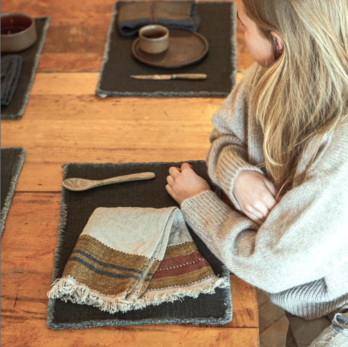 Libeco The Belgian Napkin Hillside | Libeco | Miss Arthur | Home Goods | Tasmania