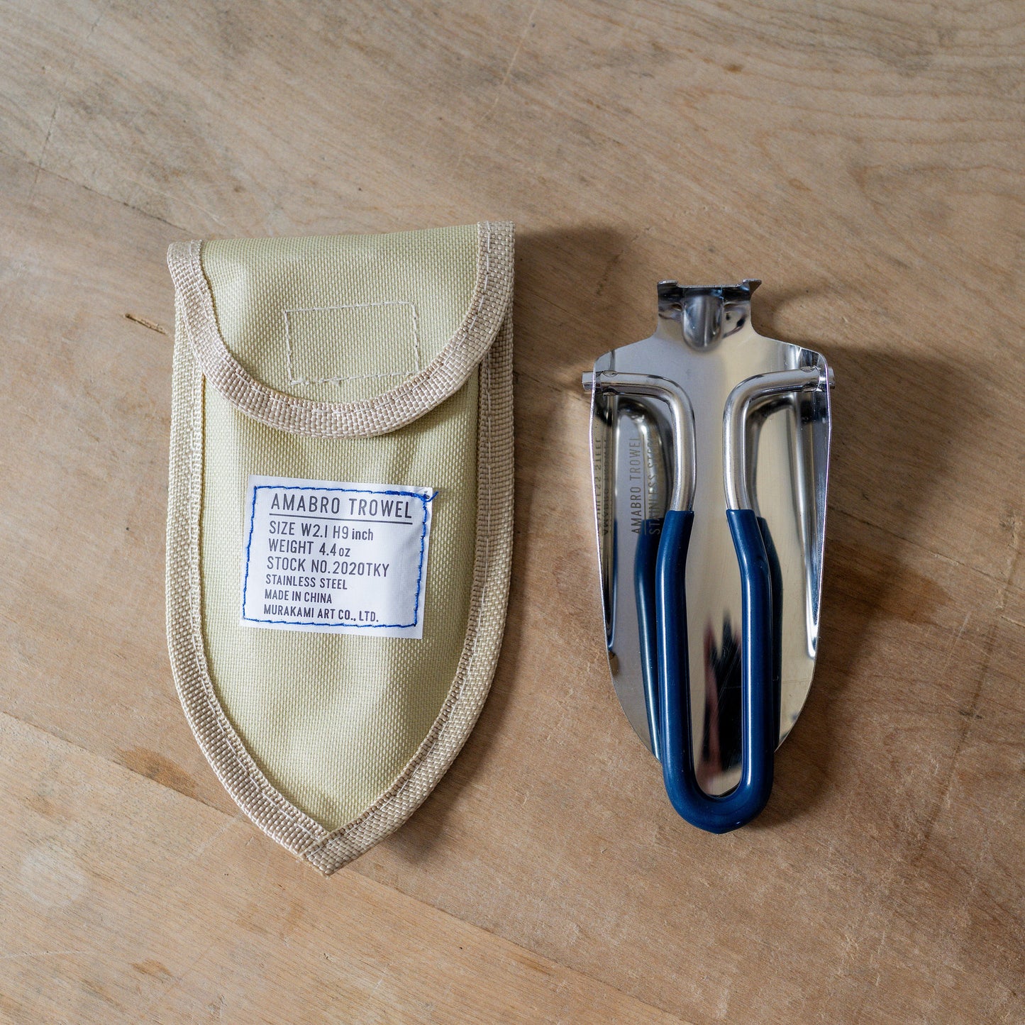 Amabro Stainless Folding Trowel Navy | Amabro | Miss Arthur | Home Goods | Tasmania