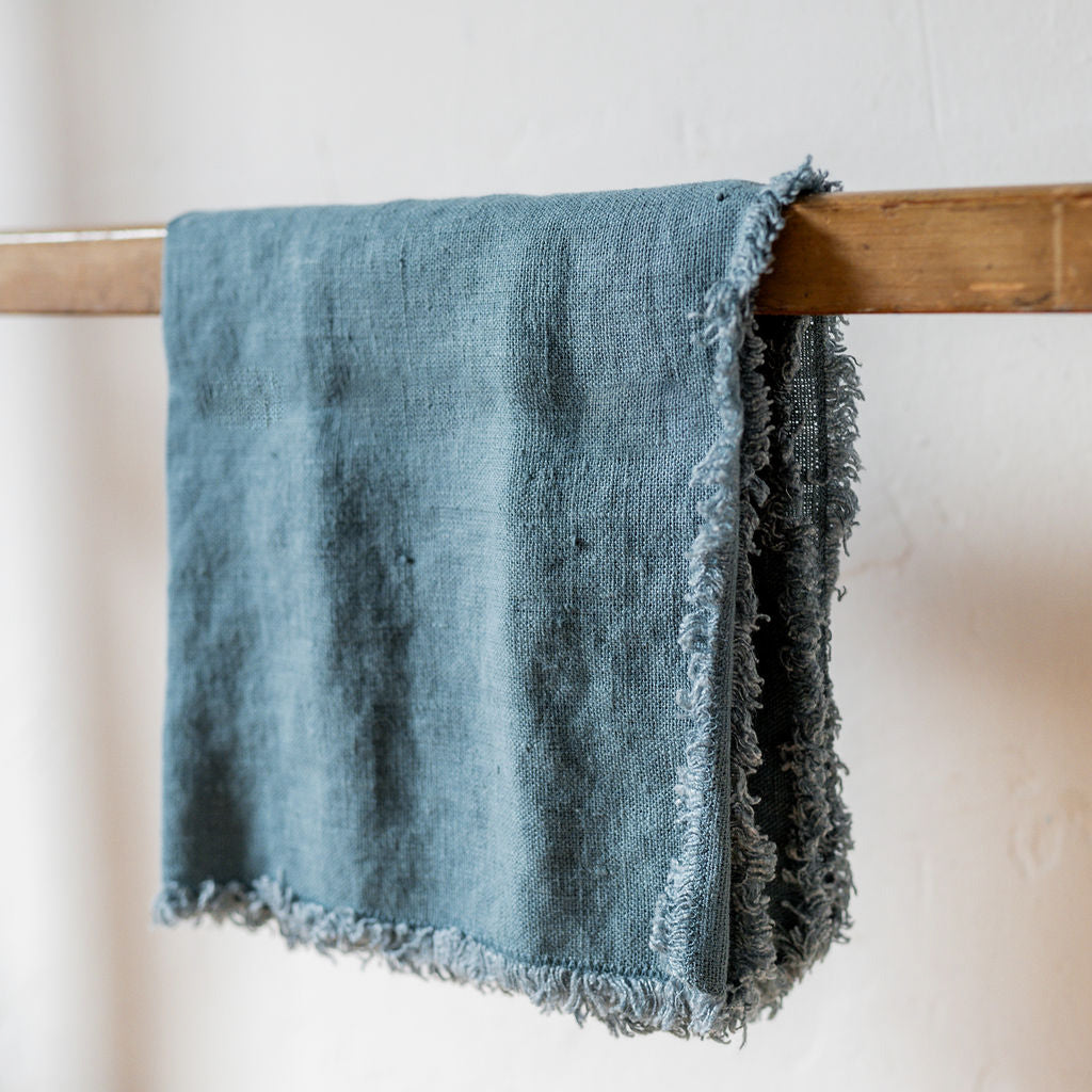 Aqua Vireo Linen Serviette Teal | Aqua Vireo | Miss Arthur | Home Goods | Tasmania