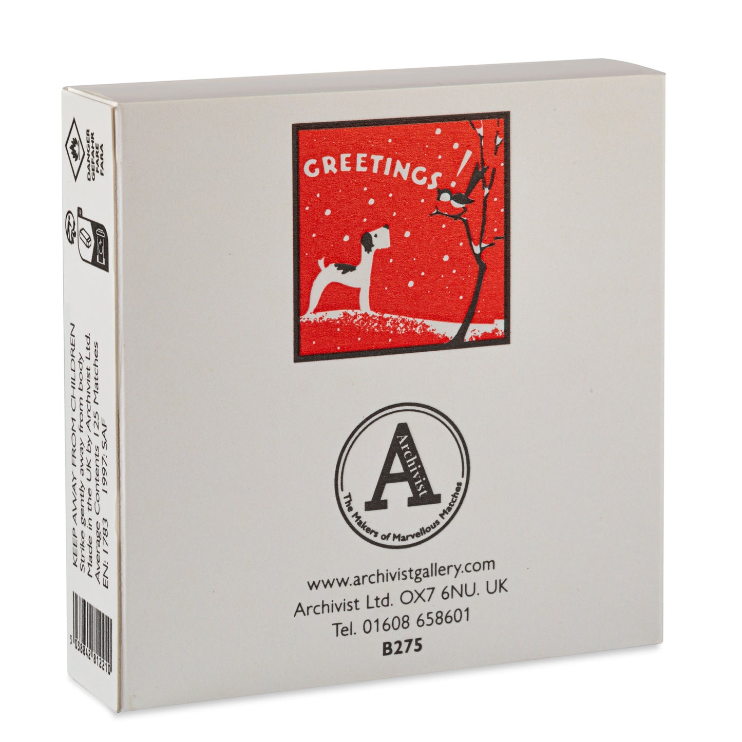 Archivist Luxury Matches Winter Greetings | Archivist | Miss Arthur | Home Goods | Tasmania