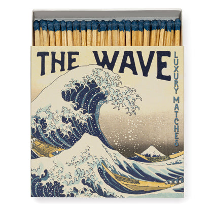 Archivist Luxury Matches Hokusai Wave | Archivist | Miss Arthur | Home Goods | Tasmania