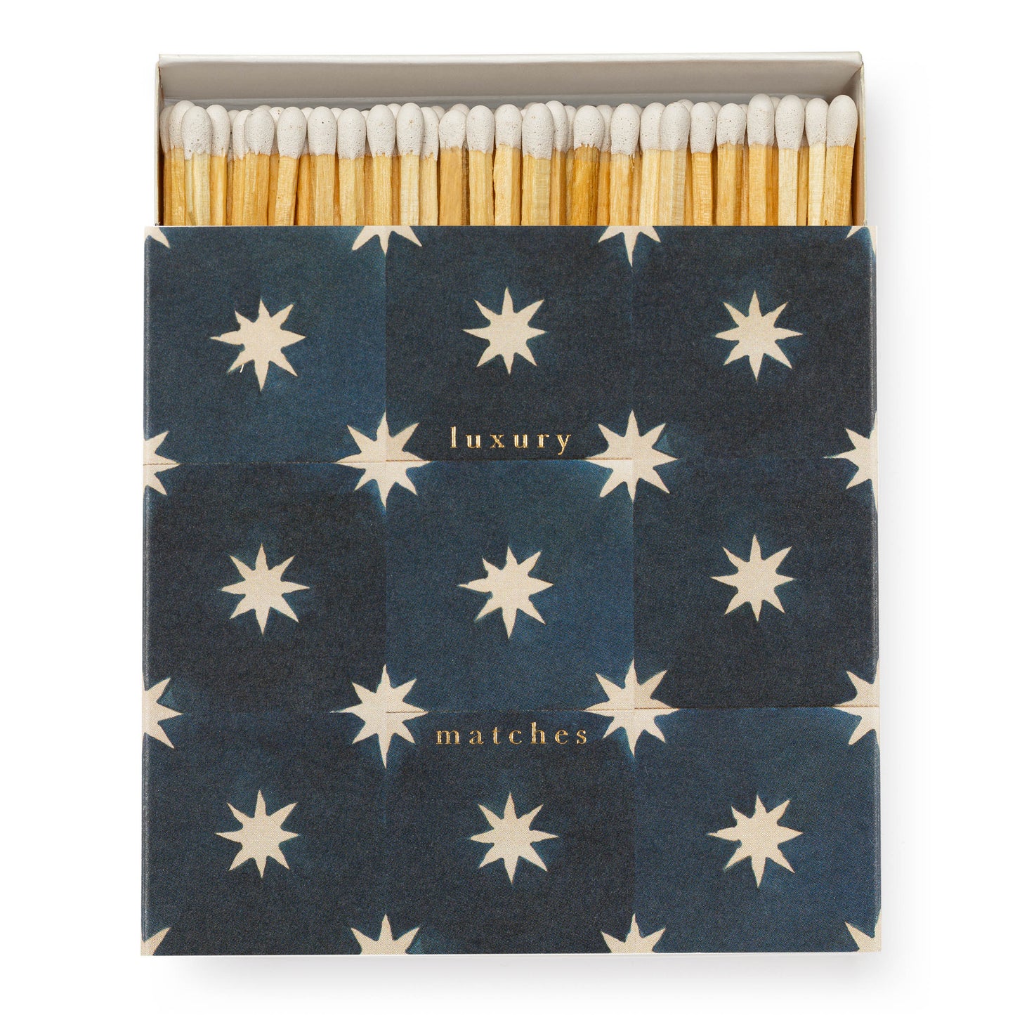 Archivist Luxury Matches Navy Star Tile by Wanderlust Paper Co | Archivist | Miss Arthur | Home Goods | Tasmania