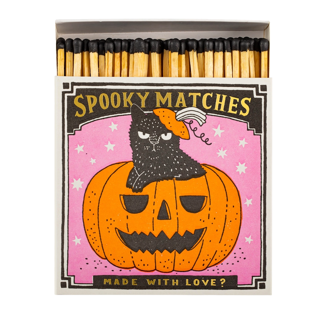 Archivist Luxury Matches Spooky Halloween | Archivist | Miss Arthur | Home Goods | Tasmania