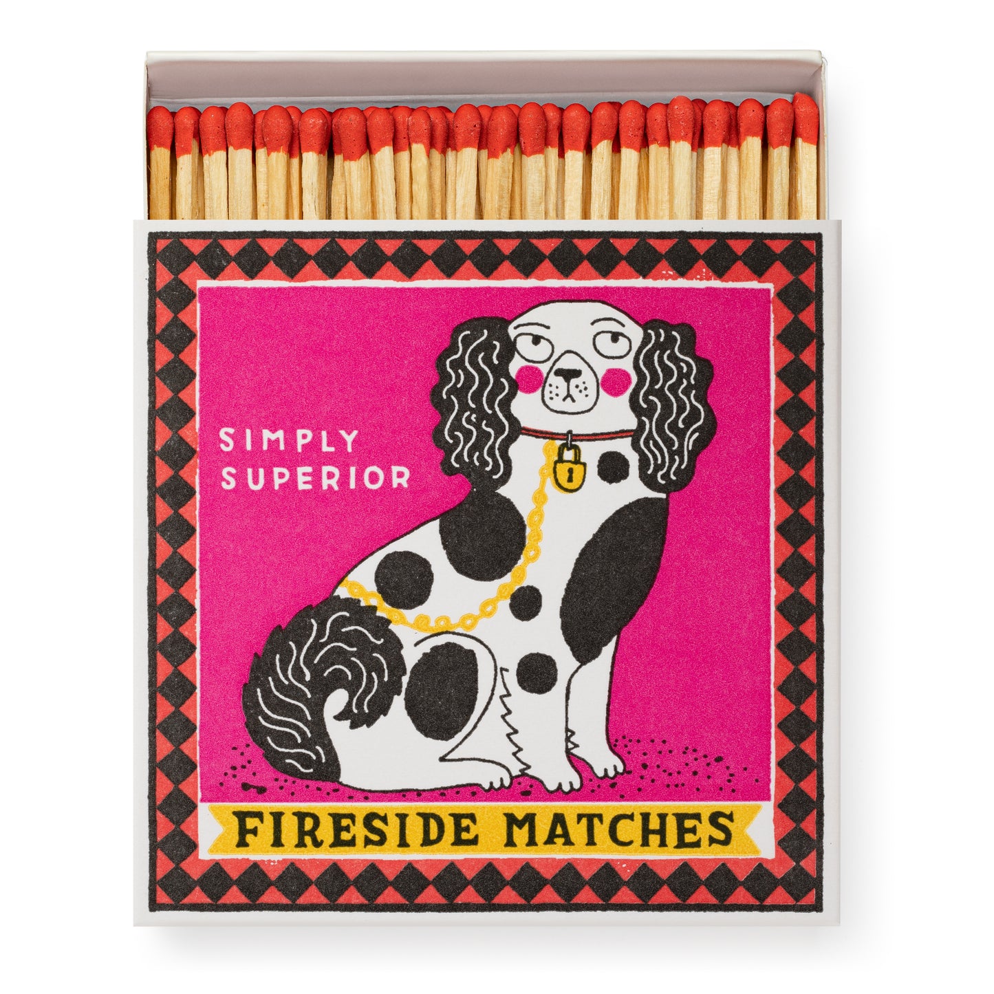 Archivist Luxury Matches Staffordshire Figure by Charlotte Farmer | Archivist | Miss Arthur | Home Goods | Tasmania
