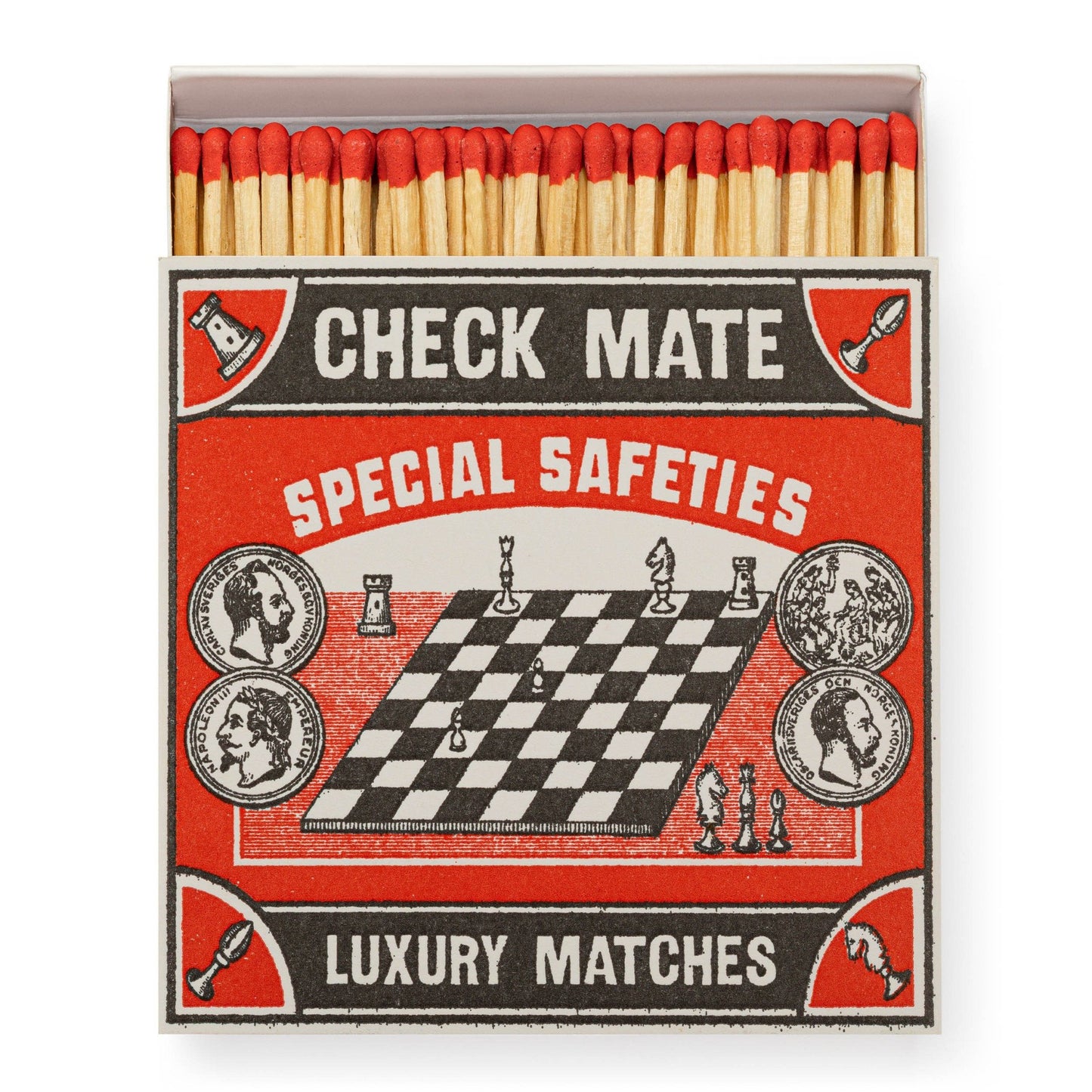 Archivist Luxury Matches The Chess Match | Archivist | Miss Arthur | Home Goods | Tasmania
