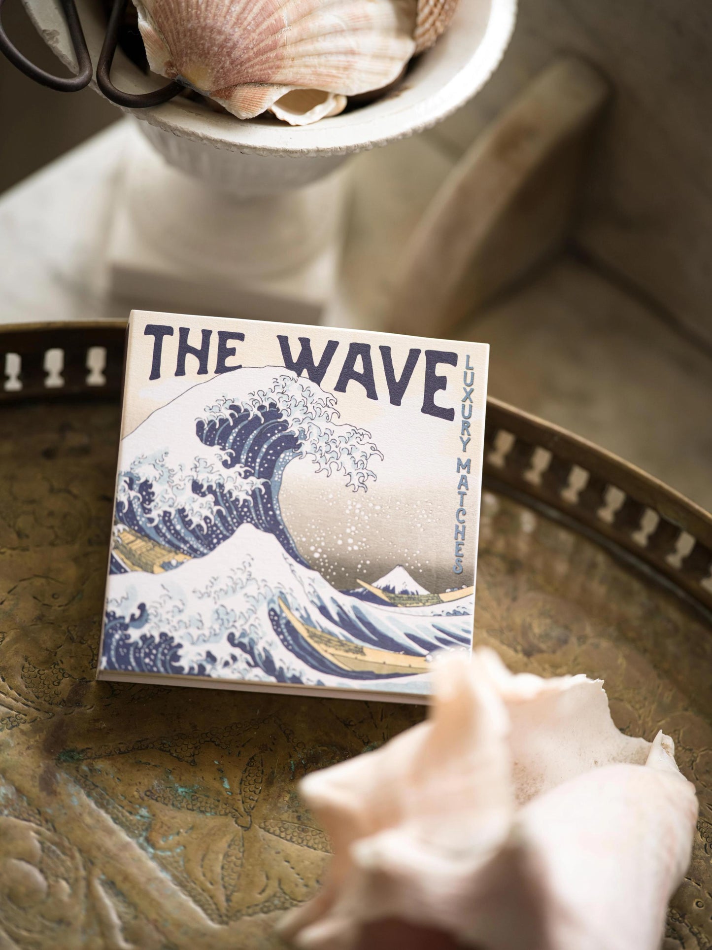 Archivist Luxury Matches Hokusai Wave | Archivist | Miss Arthur | Home Goods | Tasmania