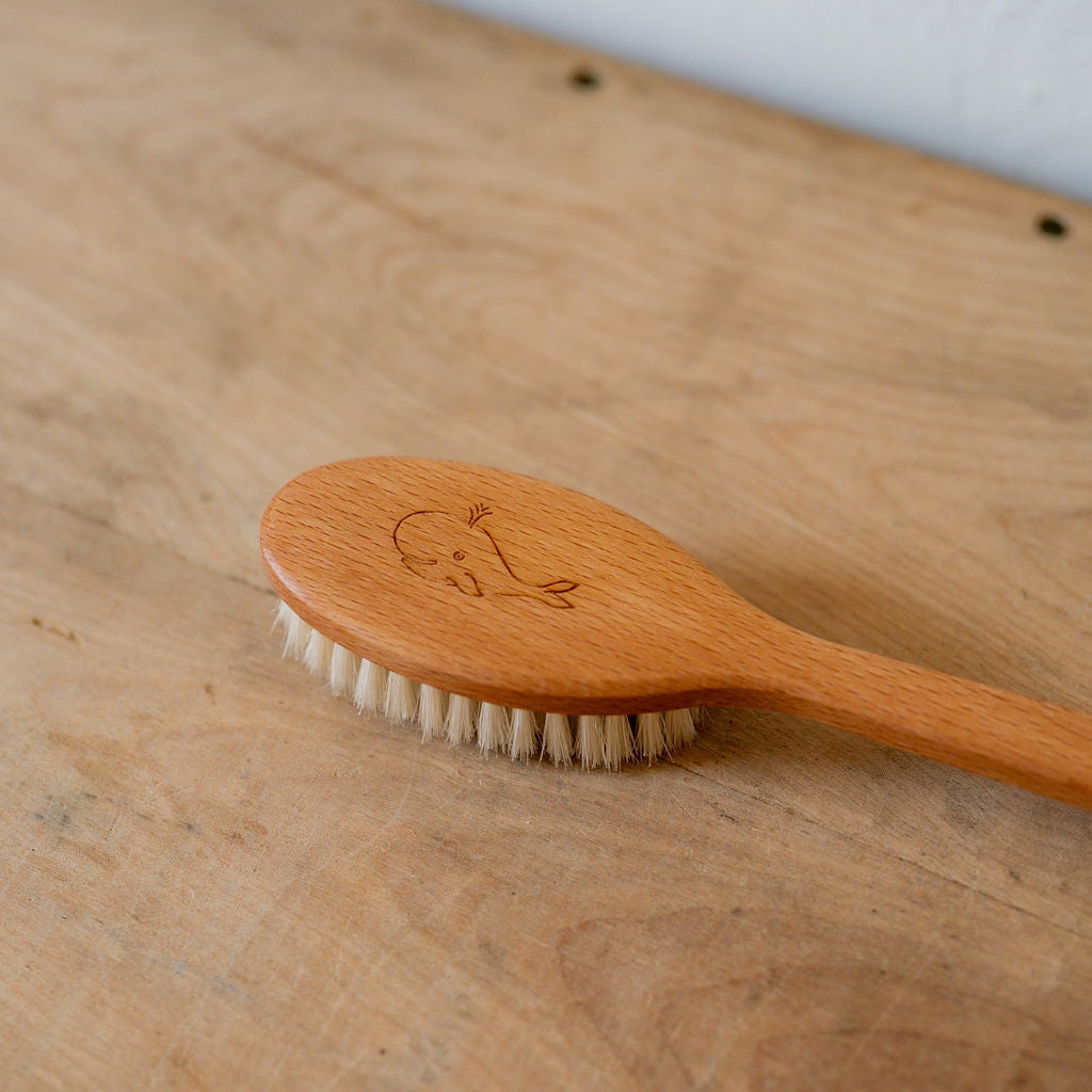 Redecker Child's Bath Brush Whale | Redecker | Miss Arthur | Home Goods | Tasmania