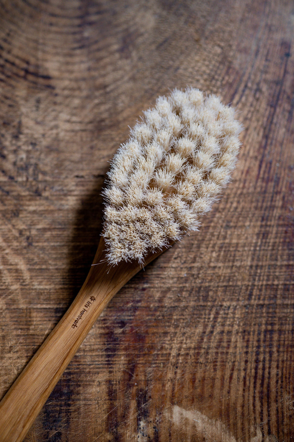 Iris Hantverk Bath Brush with Handle Oak Horsehair Tampico | Iris Hantverk | Miss Arthur | Home Goods | Tasmania