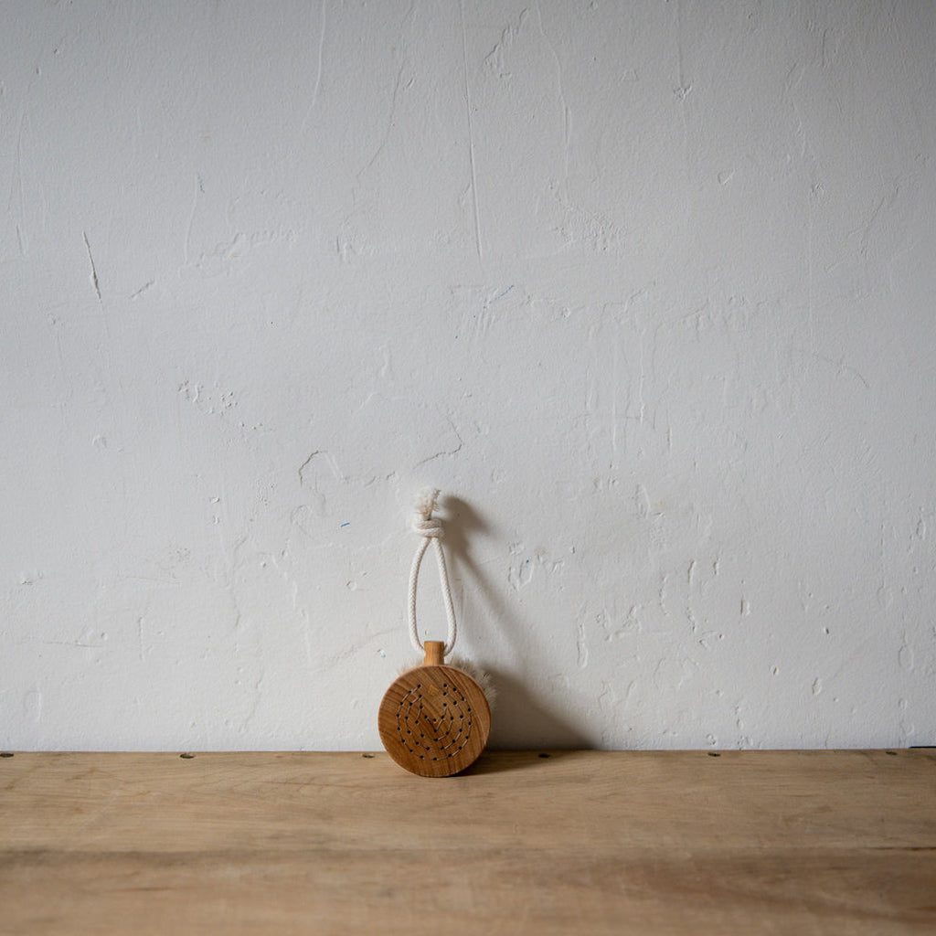 Bath Brush Puck Birch Horsehair | Iris Hantverk | Miss Arthur | Home Goods | Tasmania