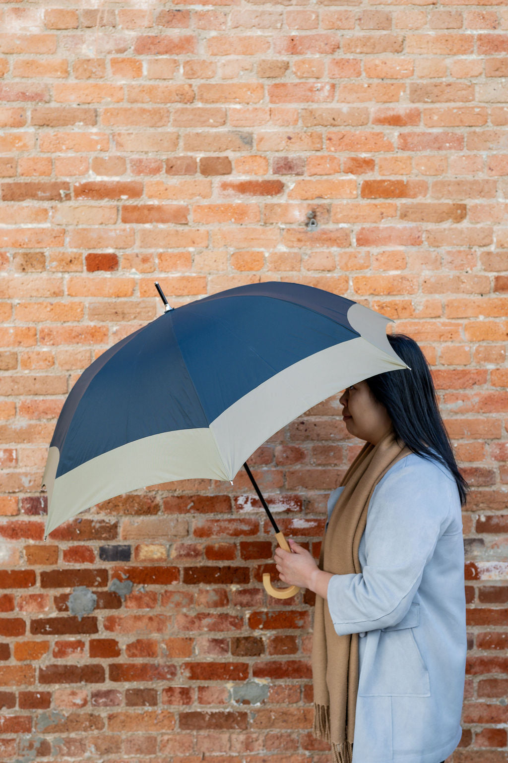 RE:PET Bicolour Umbrella Black | U-DAY | Miss Arthur | Home Goods | Tasmania