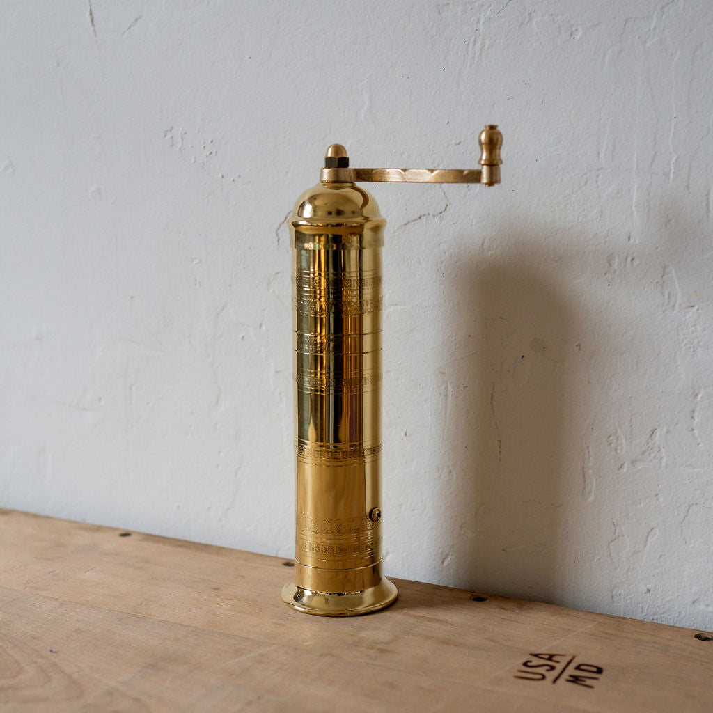 Alexander Brass Pepper Mill 105 | Alexander | Miss Arthur | Home Goods | Tasmania