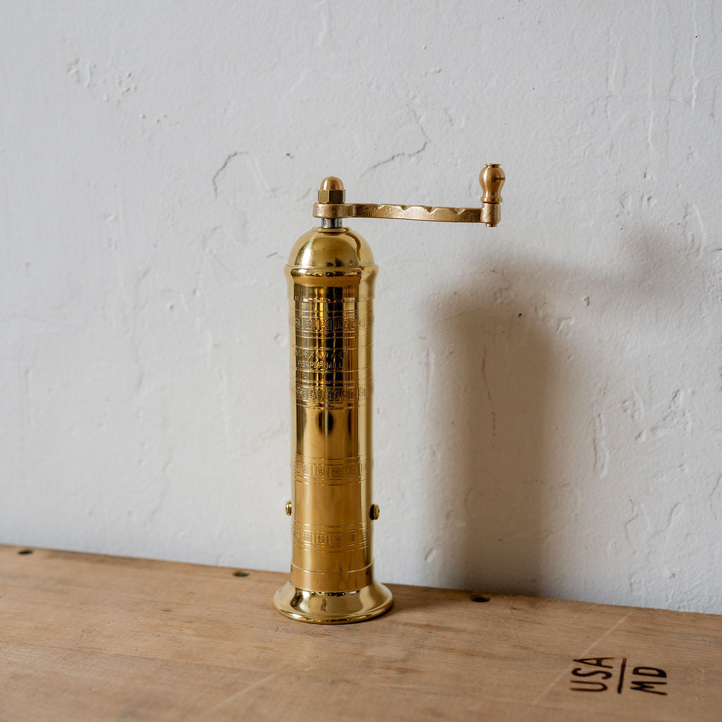Alexander Brass Pepper Mill 103 | Alexander | Miss Arthur | Home Goods | Tasmania