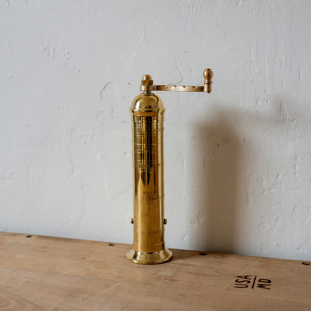 Alexander Brass Pepper Mill 104 | Alexander | Miss Arthur | Home Goods | Tasmania