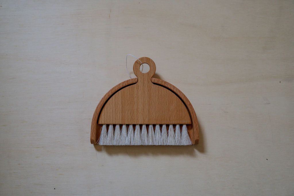 Iris Hantverk Table Brush Beech Horsehair | Iris Hantverk | Miss Arthur | Home Goods | Tasmania