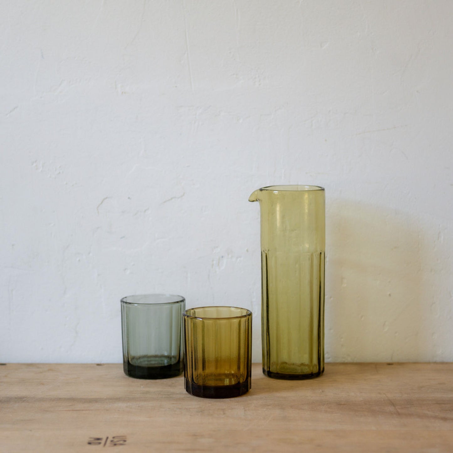 Brut Reed Tumbler Smokey Green | Brut | Miss Arthur | Home Goods | Tasmania