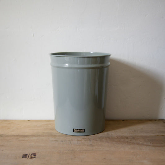 Bunbuku Tapered Waste Bucket Small Grey | Bunbuku | Miss Arthur | Home Goods | Tasmania