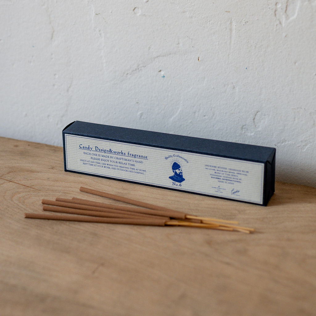 Candy Design & Works Fragrance No.6 Incense | Candy Design & Works | Miss Arthur | Home Goods | Tasmania