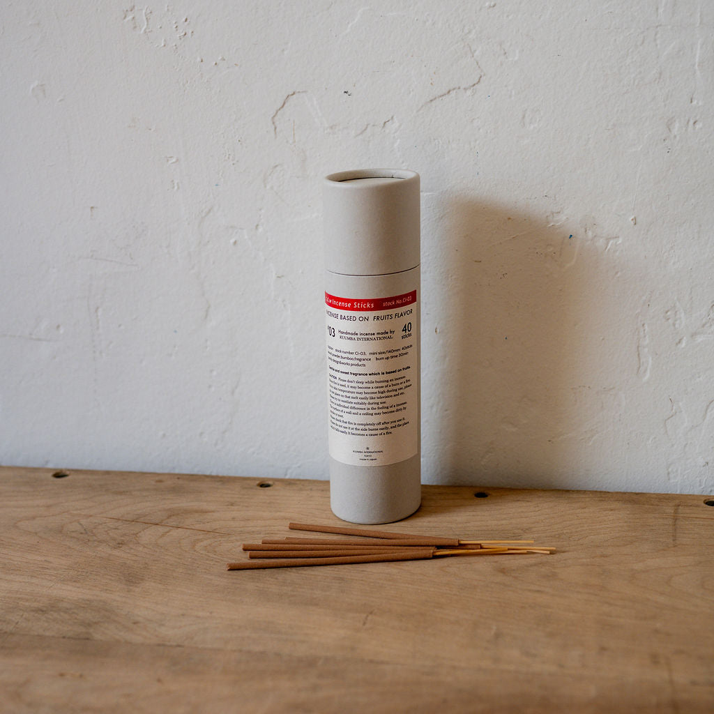 Candy Work & Design Incense No.3 Fruit One Month Pack | Candy Design & Works | Miss Arthur | Home Goods | Tasmania