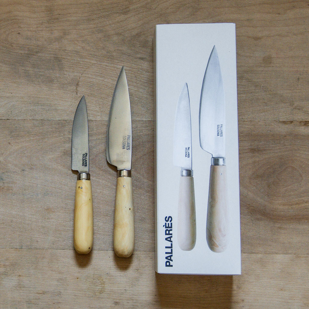 Pallares Solsona Kitchen Knife Set Carbon Steel | Pallarès Solsona | Miss Arthur | Home Goods | Tasmania