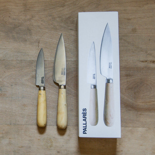 Pallares Solsona Kitchen Knife Set Carbon Steel | Pallarès Solsona | Miss Arthur | Home Goods | Tasmania