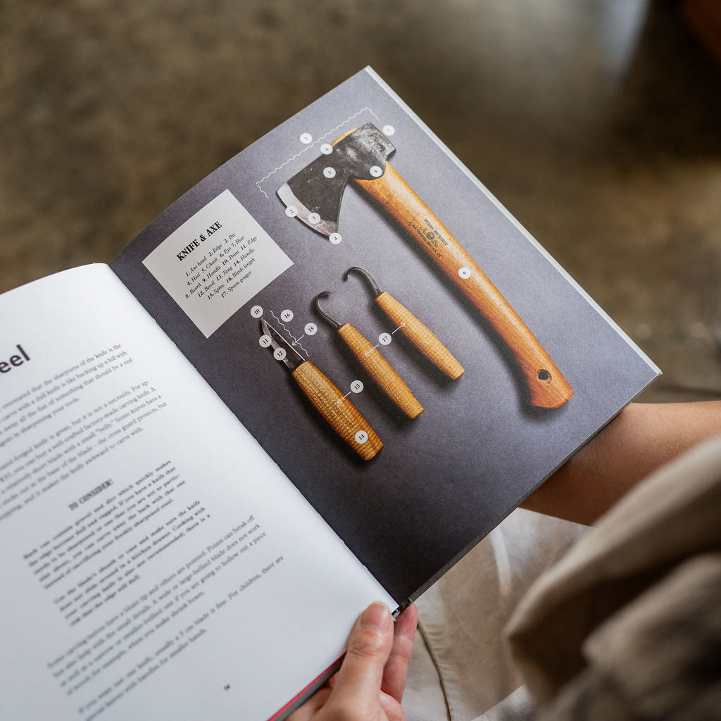 Carve! A Book on Wood, Knives and Axes | Books at Manic | Miss Arthur | Home Goods | Tasmania