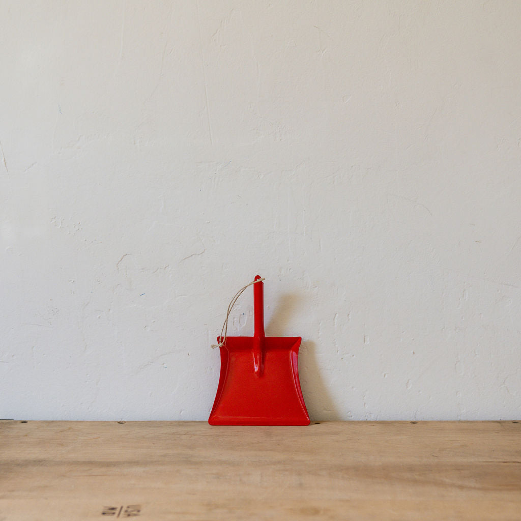Redecker Child's Dust Pan Red | Redecker | Miss Arthur | Home Goods | Tasmania