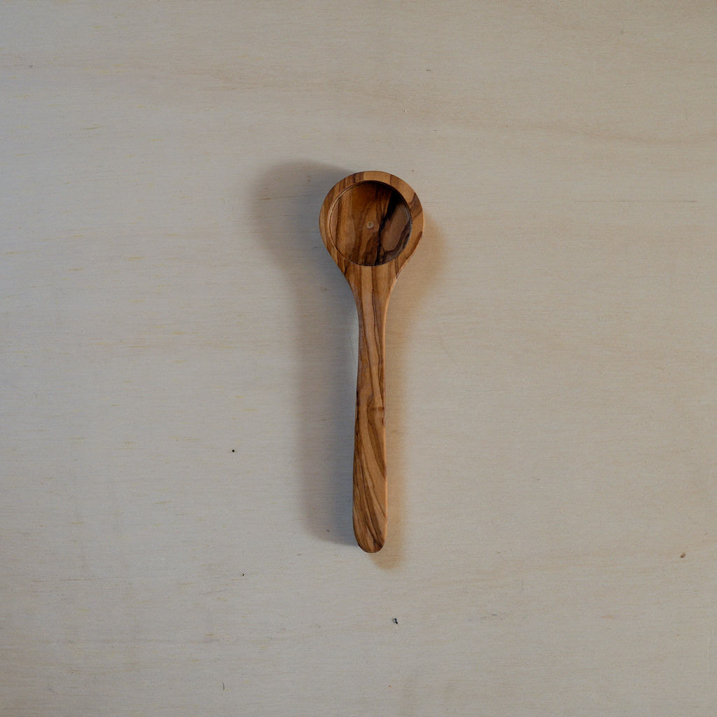Olive Wood Coffee Scoop | Artisanal Goods | Miss Arthur | Home Goods | Tasmania