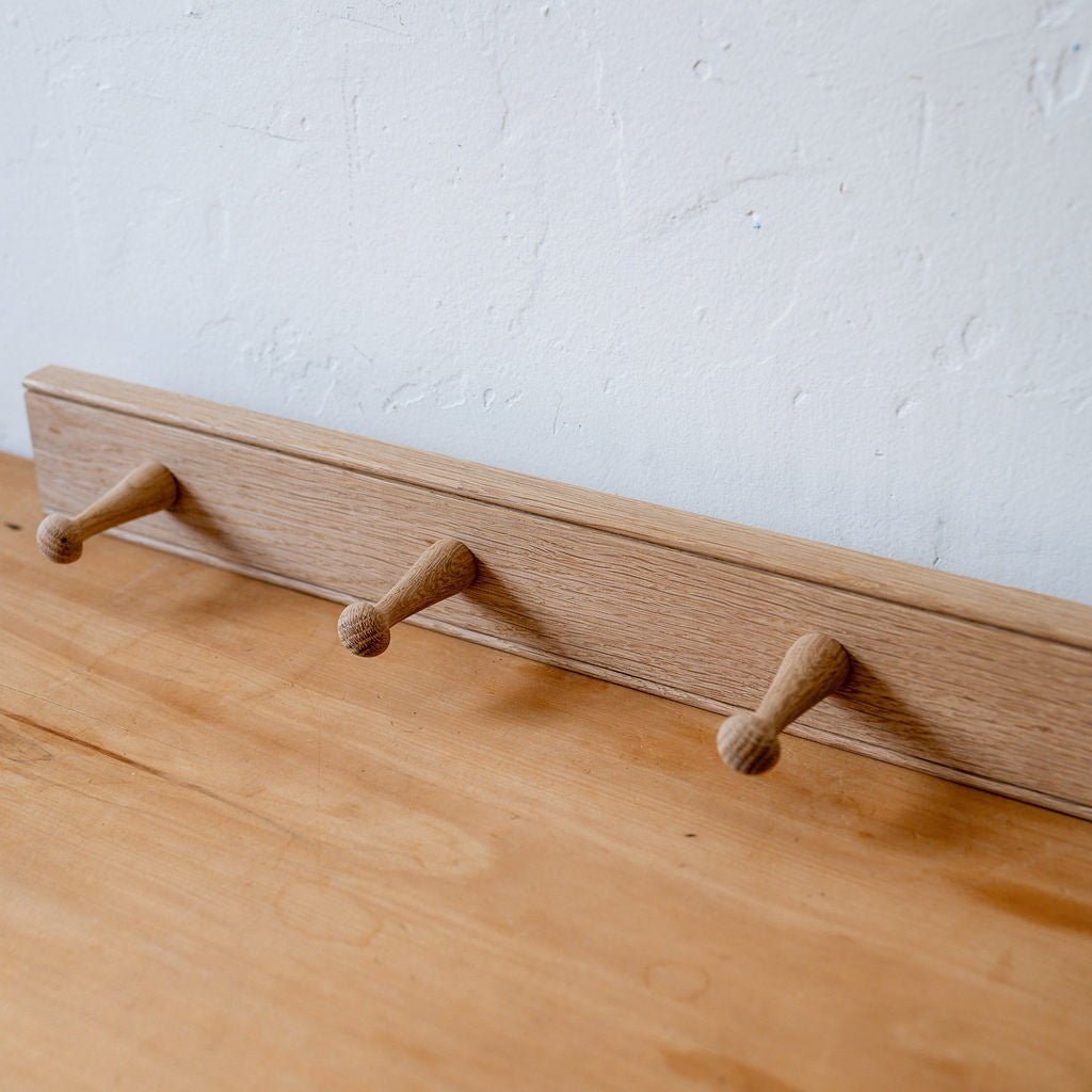 Creamore Mill Oak 6 Pegs Rail | Creamore Mill | Miss Arthur | Home Goods | Tasmania