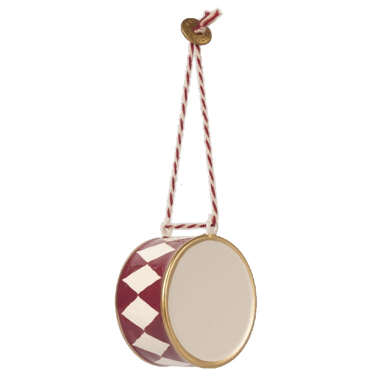 Metal Drum Ornament Red Large | Maileg Design | Miss Arthur | Home Goods | Tasmania