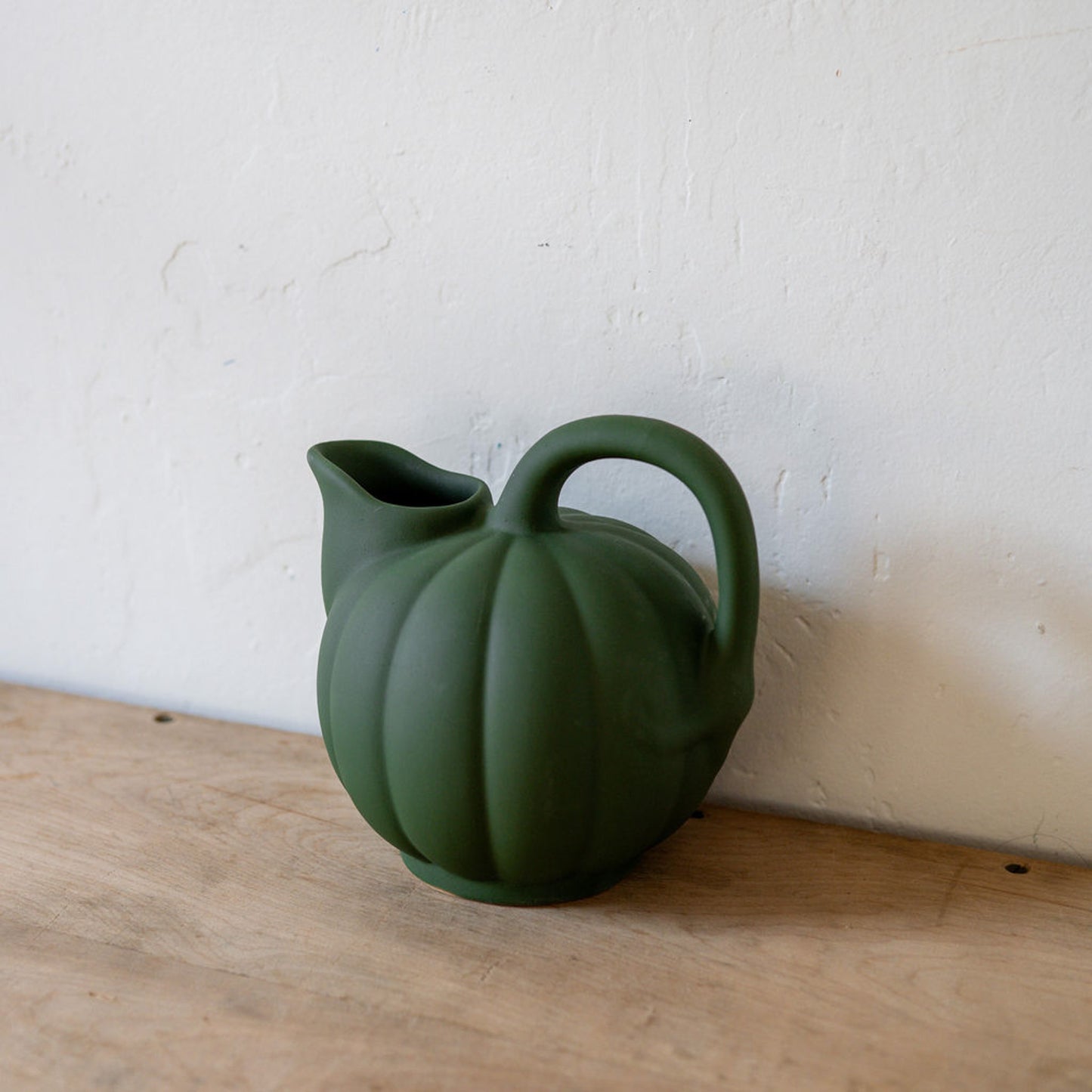 Manufacture de Digoin Melon Shaped Jug 1L Vert Mousse | Manufacture de Digoin | Miss Arthur | Home Goods | Tasmania