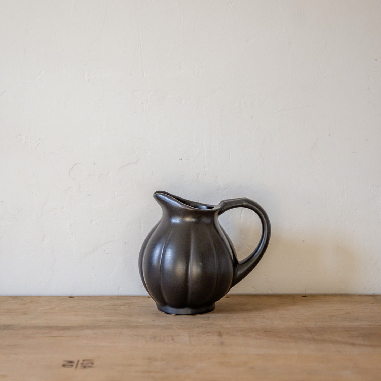 Manufacture de Digoin Pumpkin Shaped Jug 1L Charbon | Manufacture de Digoin | Miss Arthur | Home Goods | Tasmania