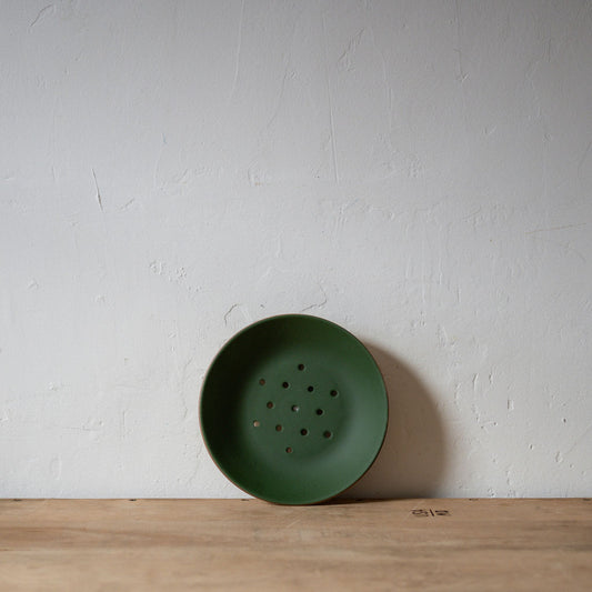 Manufacture de Digoin Draining Dish Vert Mousse | Manufacture de Digoin | Miss Arthur | Home Goods | Tasmania