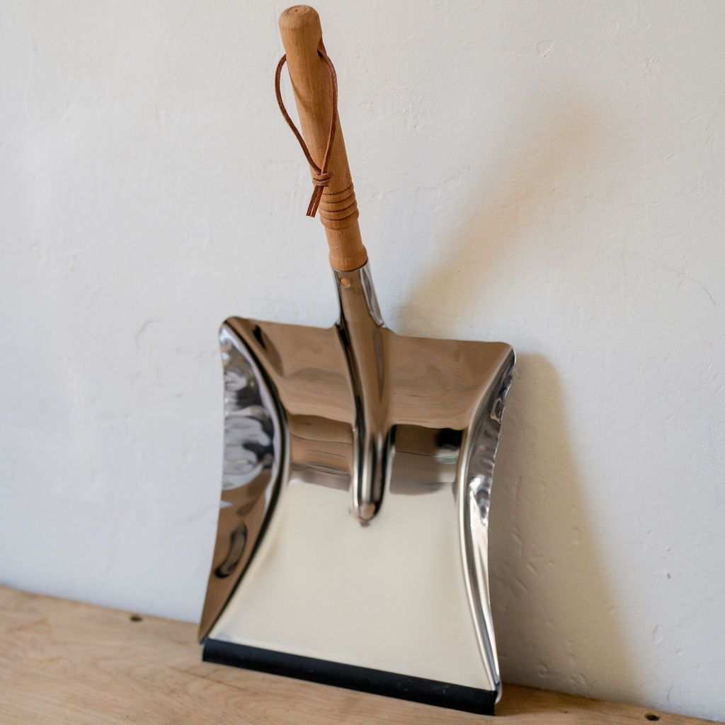 Redecker Dust Pan Classic Stainless Steel | Redecker | Miss Arthur | Home Goods | Tasmania