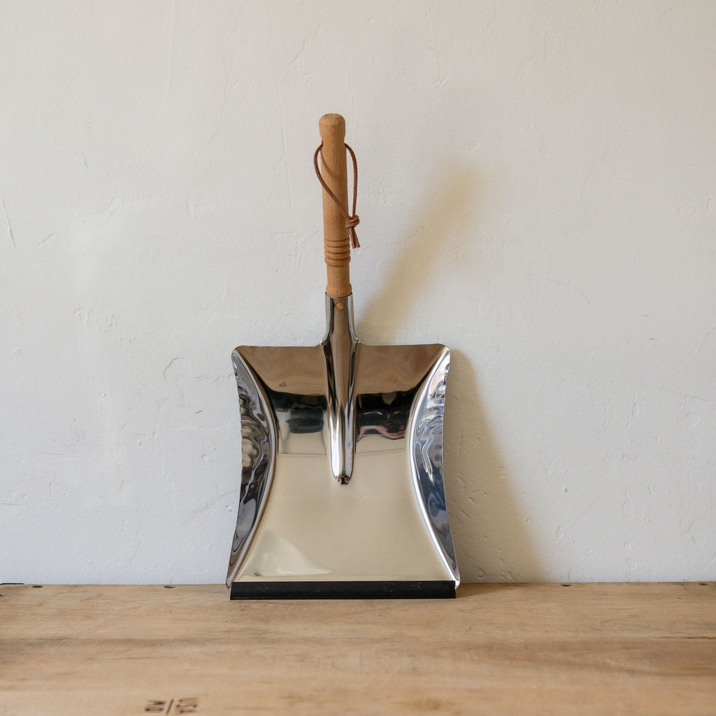 Redecker Dust Pan Classic Stainless Steel | Redecker | Miss Arthur | Home Goods | Tasmania