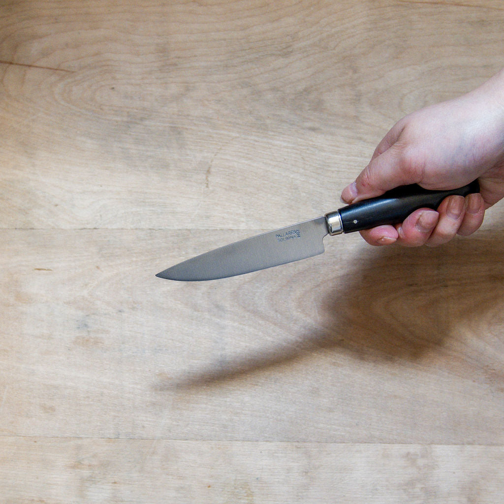 Pallares Solsona Ebony Stainless Steel Knife 10cm | Pallarès Solsona | Miss Arthur | Home Goods | Tasmania