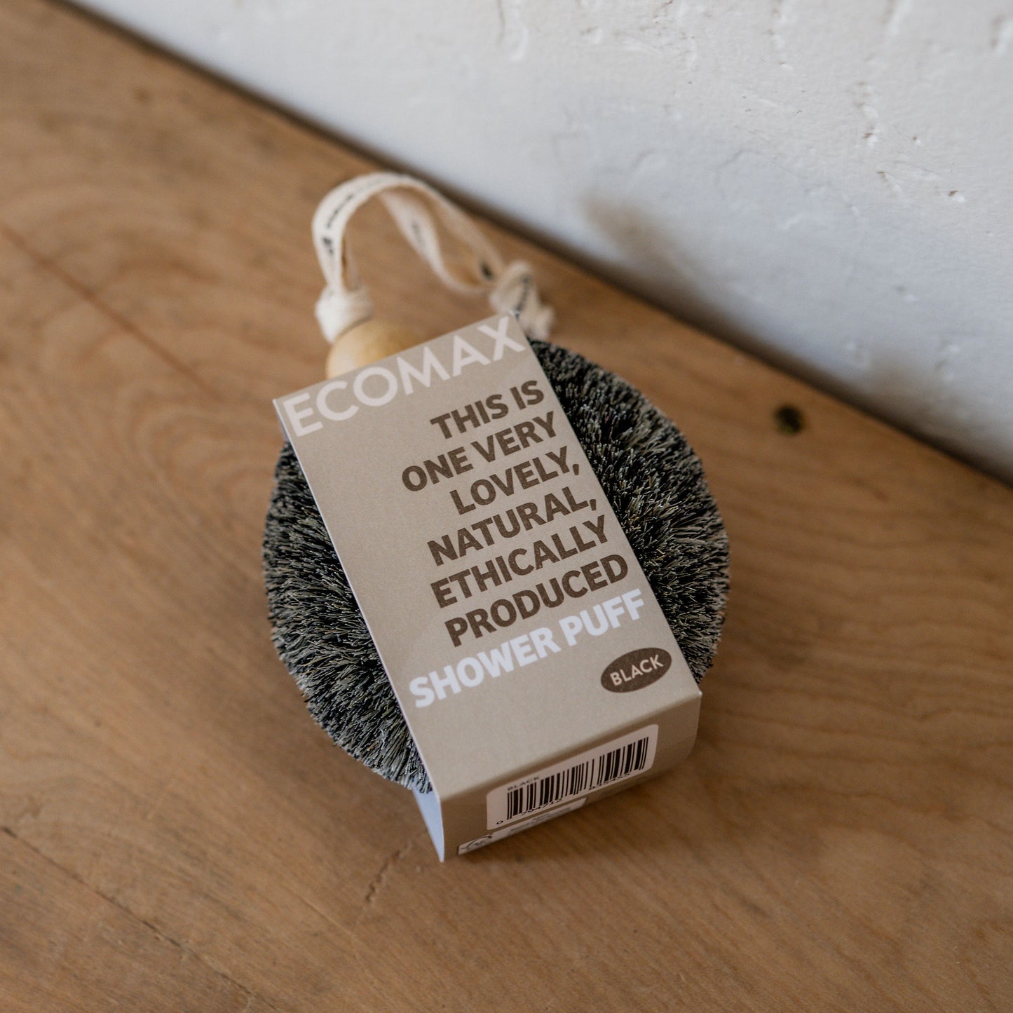 Ecomax Shower Puff Black | Ecomax | Miss Arthur | Home Goods | Tasmania