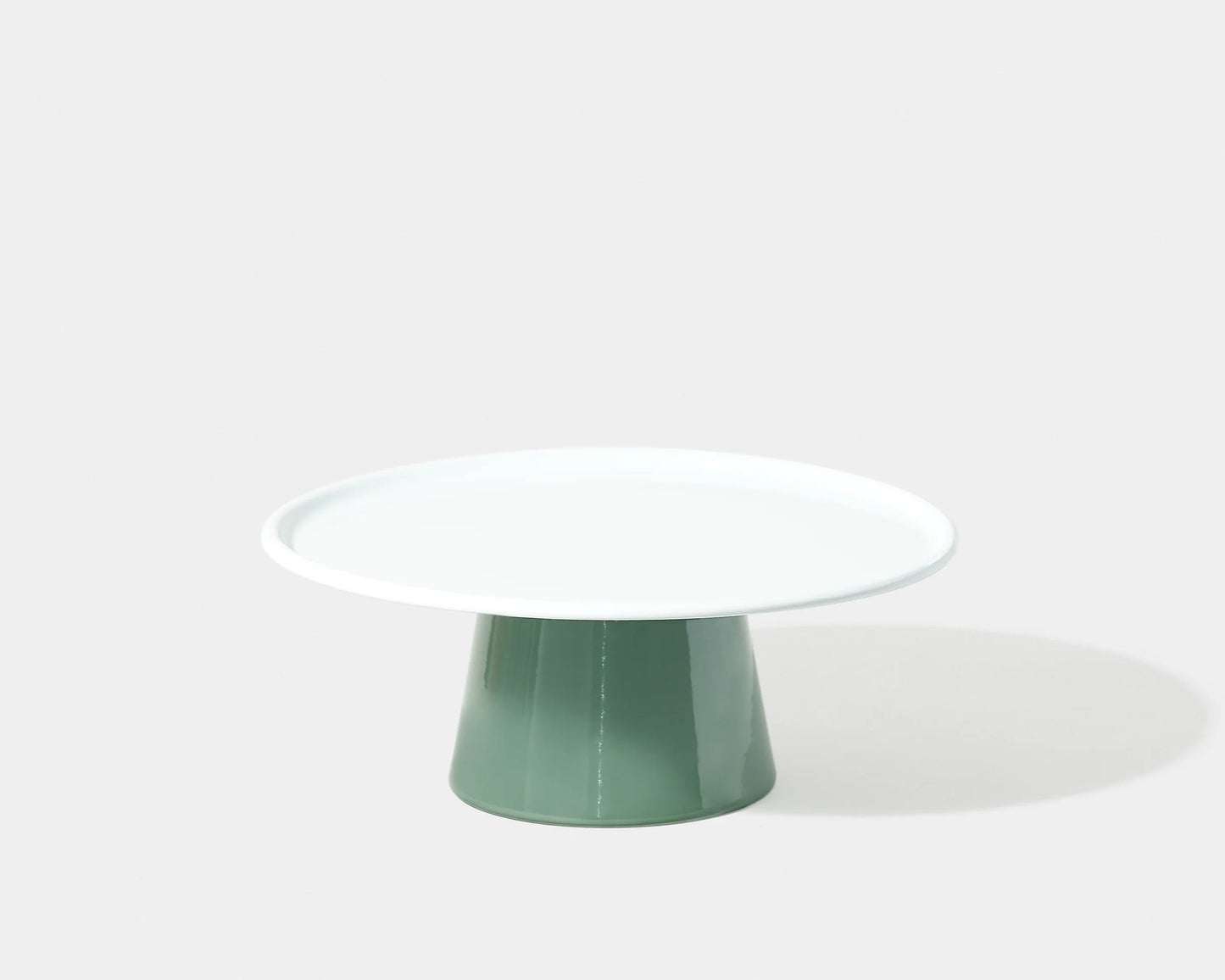 Falcon Enamelware Enamel Cake Stand Tarragon | Falcon Enamelware | Miss Arthur | Home Goods | Tasmania