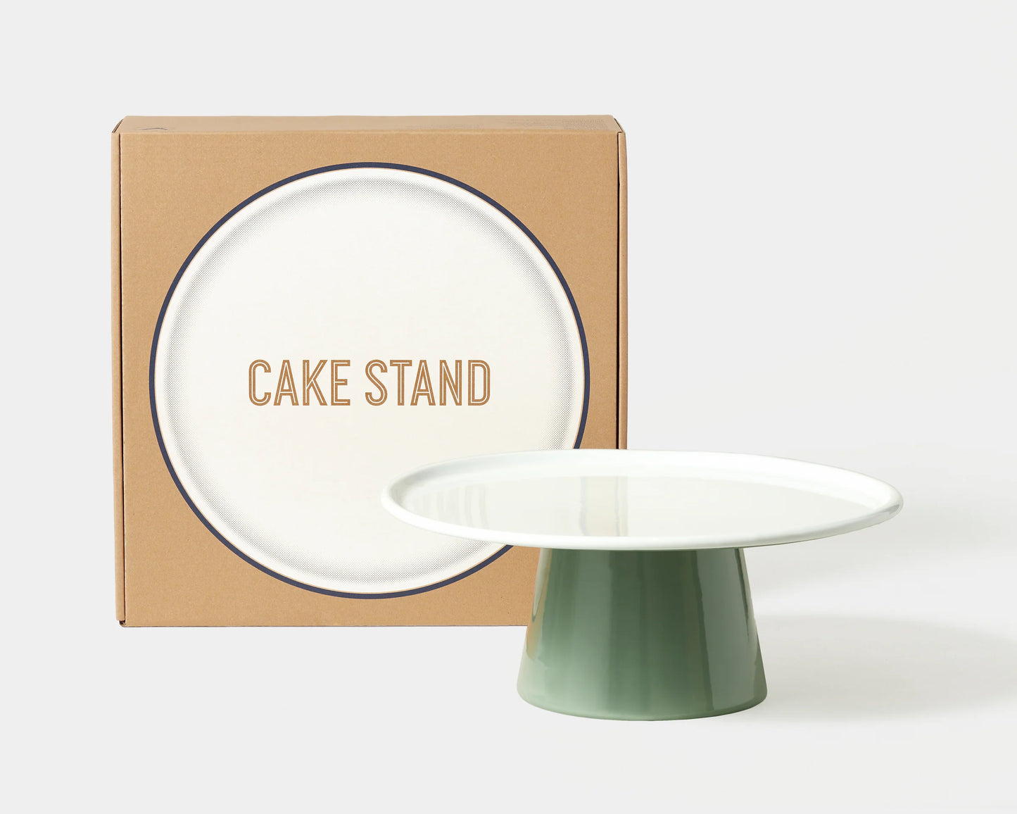Falcon Enamelware Enamel Cake Stand Tarragon | Falcon Enamelware | Miss Arthur | Home Goods | Tasmania