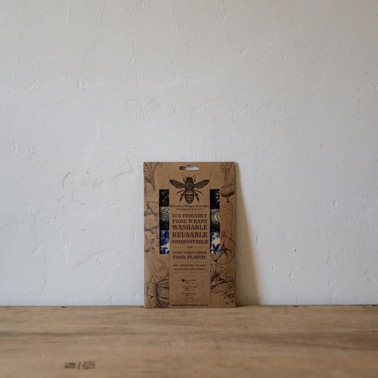 Beeswax Wraps Family Starter Pack | Beeswax Wraps Australia | Miss Arthur | Home Goods | Tasmania